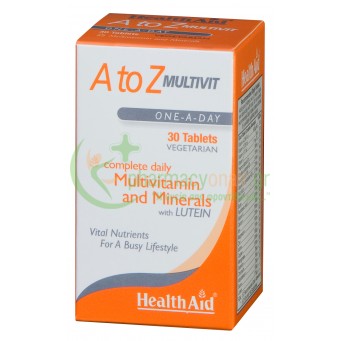 HEALTH AID - A to Z Multivit tabs 30s