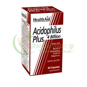 HEALTH AID - Acidophilus Plus 4 Billion caps 60s