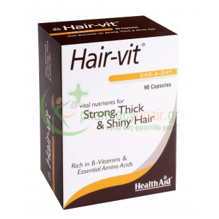 HEALTH AID - Hair-Vit caps 90s Αντιμετώπιση Τριχόπτωσης