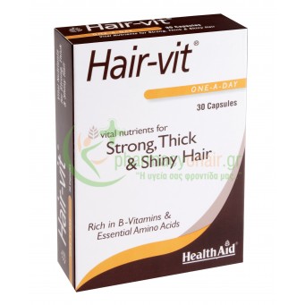 HEALTH AID - Hair-Vit caps 30s