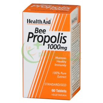 HEALTH AID - Bee Propolis 1000mg tabs 60s