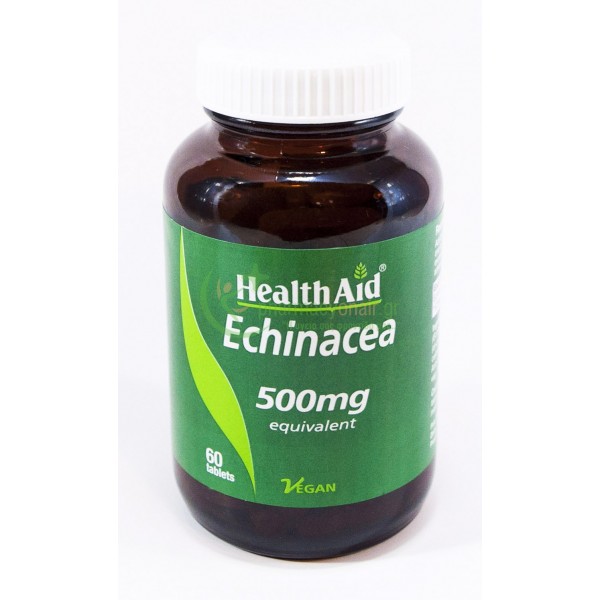 HEALTH AID - Echinacea (Purpurea) 500mg tabs 60s Ενίσχυση Άμυνας Οργανισμού
