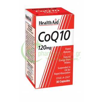 HEALTH AID - Conergy CoQ10 120mg caps 30s