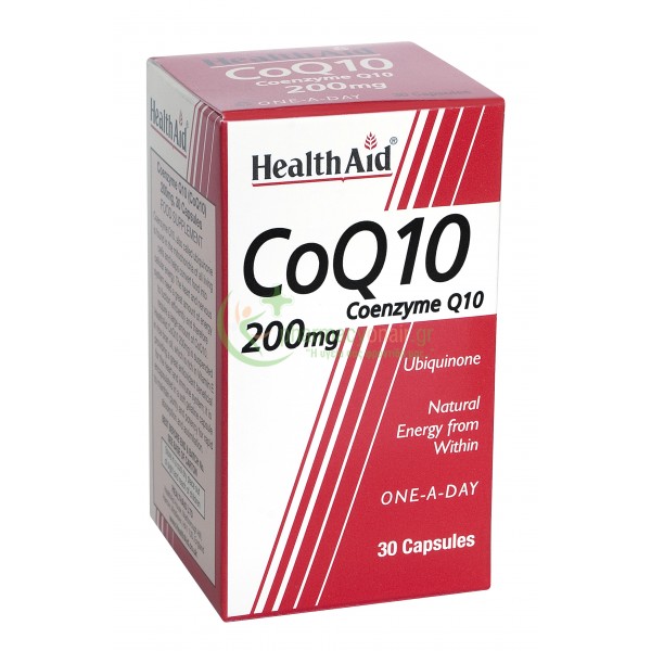 HEALTH AID - Conergy CoQ10 200mg caps 30s Συνένζυμο Q10