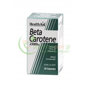 HEALTH AID - Beta Carotene 23.000iu caps 30s