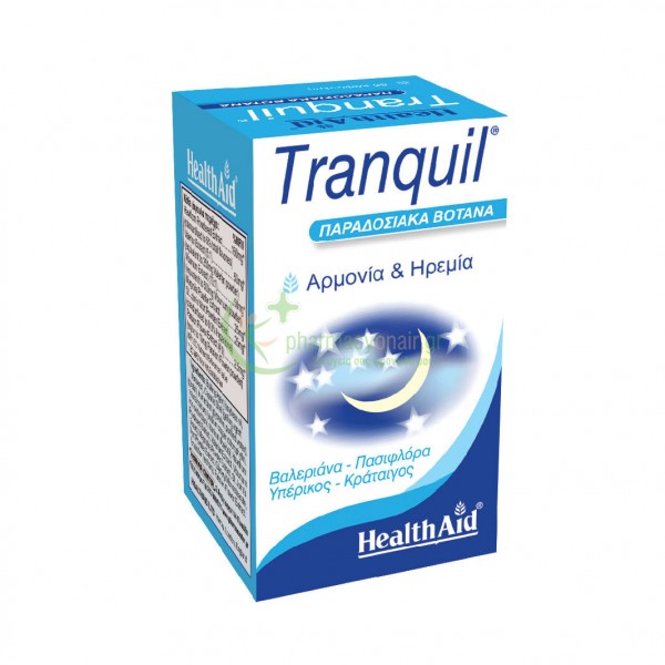 HEALTH AID - Tranquil caps 30s Αυπνία