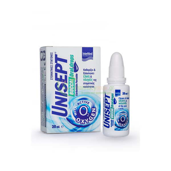 INTERMED - Unisept Oromucosal Drops 30mL Άφθες INTERMED - Unisept Oromucosal Drops 30mL Άφθες