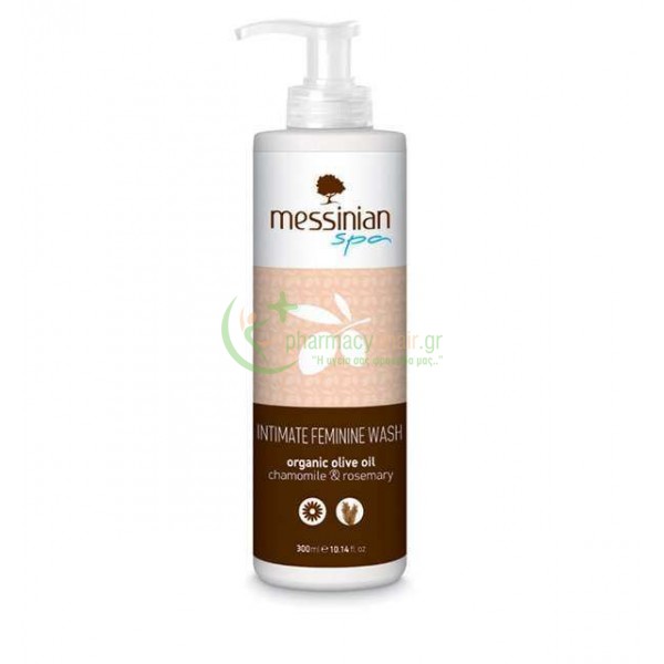 MESSINIAN SPA - Intimate Feminine Wash Χαμομήλι & Δενδρολίβανο 300mL Καθαρισμός Ευαίσθητης Περιοχής