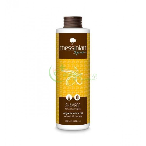 MESSINIAN SPA - Σαμπουάν Σιτάρι & Μέλι 300mL Σαμπουάν - Conditioner Μαλλιών