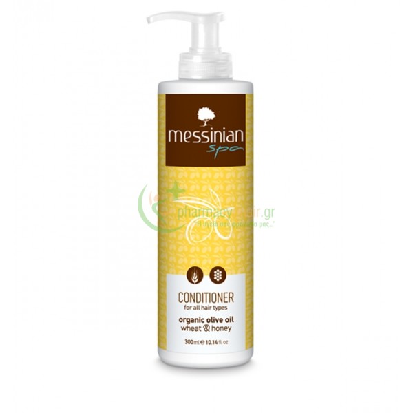 MESSINIAN SPA - Μαλακτική Κρέμα Μαλλιών Σιτάρι & Μέλι 300mL Σαμπουάν - Conditioner Μαλλιών MESSINIAN SPA - Μαλακτική Κρέμα Μαλλιών Σιτάρι & Μέλι 300mL Σαμπουάν - Conditioner Μαλλιών