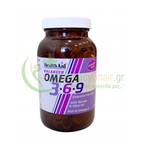 HEALTH AID - Omega 3-6-9 1155mg Economy caps 90s