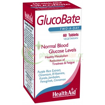 HEALTH AID - GlucoBate tabs 60s