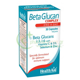 HEALTH AID - BetaGlucan Complex caps 30s