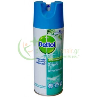 DETTOL - Απολυμαντικό Spray Spring Waterfall 400mL 