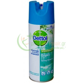 DETTOL - Απολυμαντικό Spray Spring Waterfall 400mL