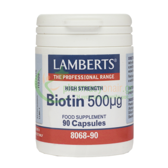 LAMBERTS - Biotin 500μg caps 90s