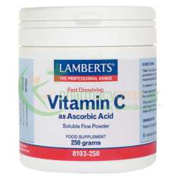 LAMBERTS - Vitamin C Ascorbic Acid 250gr