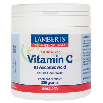 LAMBERTS - Vitamin C Ascorbic Acid 250gr