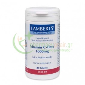 LAMBERTS - Vitamin C Time Release 1000mg tabs 30s