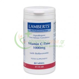LAMBERTS - Vitamin C Time Release 1000mg tabs 30s