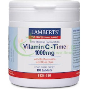 LAMBERTS - Vitamin C Time Release 1000mg tabs 180s