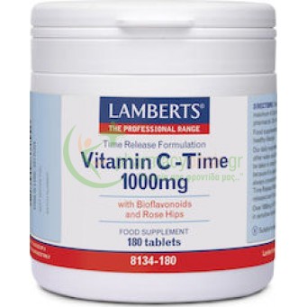 LAMBERTS - Vitamin C Time Release 1000mg tabs 180s