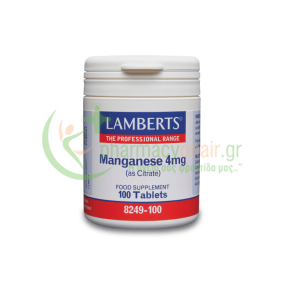 LAMBERTS - Manganese 4mg tabs 100s