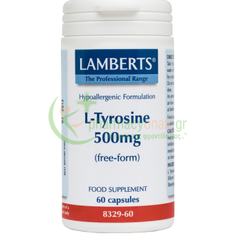 LAMBERTS - L-Tyrosine 500mg caps 60s