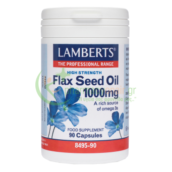 LAMBERTS - Flax Seed Oil 1000mg caps 90s