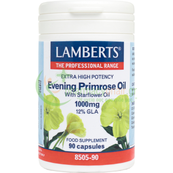 LAMBERTS - Evening Primrose Oil & Starflower Oil 1000mg caps 90s