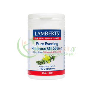 LAMBERTS - Evening Primrose Oil 500mg caps 180s Εμμηνόπαυση