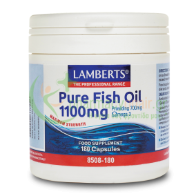 LAMBERTS - Pure Fish Oil 1100mg caps 180s