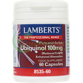 LAMBERTS - Ubiquinol 100mg caps 60s