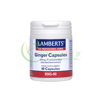 LAMBERTS - Ginger 120mg caps 60s