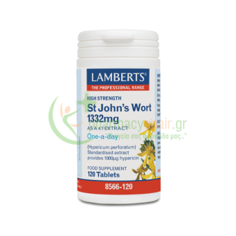 LAMBERTS - St John's Wort 1332mg tabs 120s