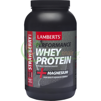 LAMBERTS - Whey Protein Γεύση Φράουλα 1000gr