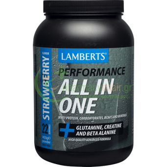 LAMBERTS - All In One Γεύση Φράουλα 1450gr
