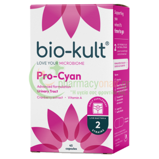 BIO-KULT - Pro-Cyan Advanced Formula για Υγιές Ουροποιητικό caps 45s