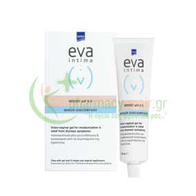 INTERMED - Eva Moist Υγραντική και Λιπαντική Αιδοίο-Κολπική Γέλη 50gr