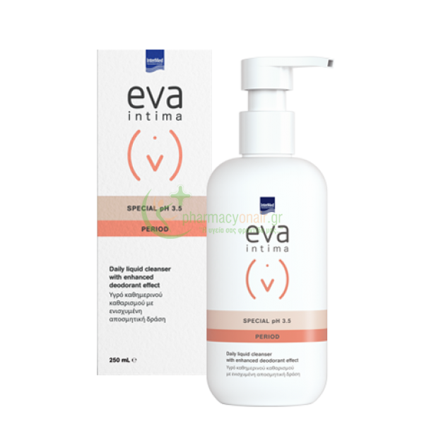 INTERMED - Eva Intima Wash Special pH3.5 250mL Καθαρισμός Ευαίσθητης Περιοχής INTERMED - Eva Intima Wash Special pH3.5 250mL Καθαρισμός Ευαίσθητης Περιοχής