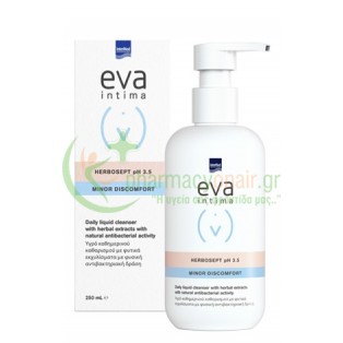 INTERMED - Eva Intima Wash HerboSept pH3.5 250mL Καθαρισμός Ευαίσθητης Περιοχής