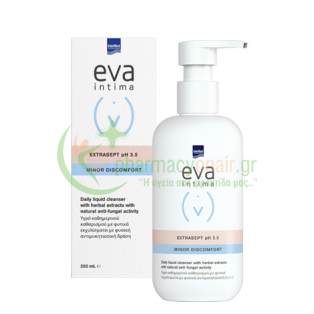 INTERMED - Eva Intima Wash ExtraSept pH3.5 250mL Καθαρισμός Ευαίσθητης Περιοχής
