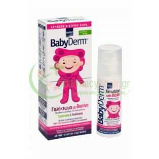 INTERMED - BabyDerm Emulsion με Biotin 50gr Ενυδάτωση Προσώπου - Σώματος