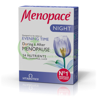 VITABIOTICS - Menopace Night tabs 30s