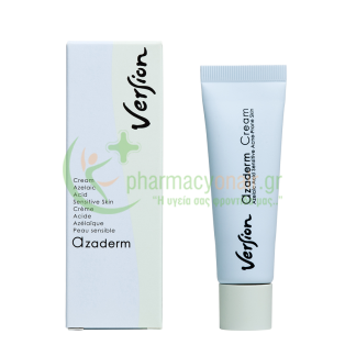 VERSION - Azaderm Cream Κρέμα Κατά της Ακμής 30mL