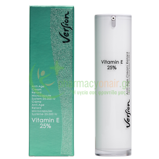 VERSION - Vitamin E 25% Αντιγηραντική Κρέμα 50mL Αντιγήρανση 35+