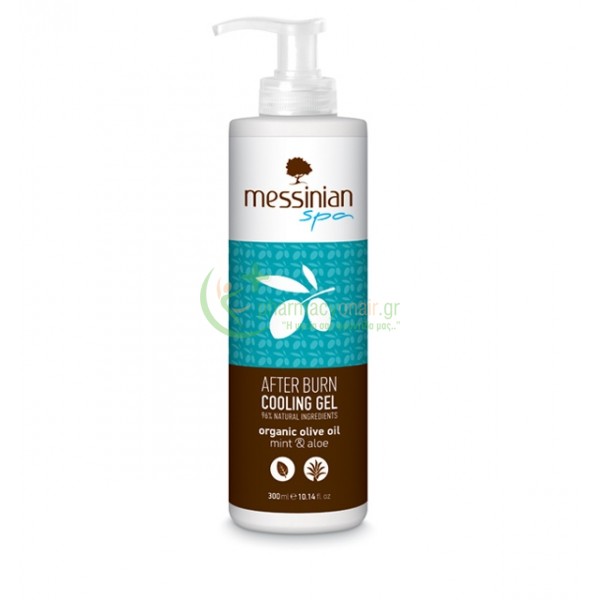 MESSINIAN SPA - After Burn Δροσιστικό Gel Μέντα & Αλόη 300mL Ενυδάτωση Σώματος MESSINIAN SPA - After Burn Δροσιστικό Gel Μέντα & Αλόη 300mL Ενυδάτωση Σώματος