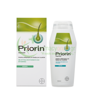 BAYER - Priorin Σαμπουάν για Λιπαρά Μαλλιά 200mL