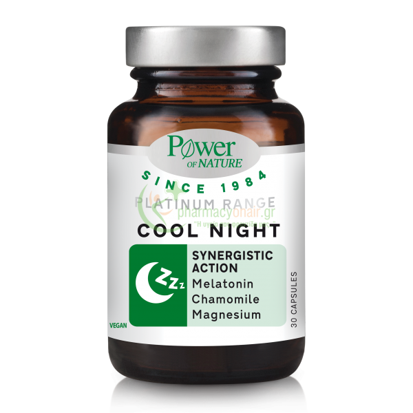 POWER HEALTH - Classics Platinum Cool Night Melatonin tabs 30s Αυπνία POWER HEALTH - Classics Platinum Cool Night Melatonin tabs 30s Αυπνία