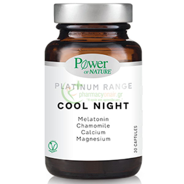 POWER HEALTH - Classics Platinum Cool Night Melatonin tabs 30s Αυπνία
